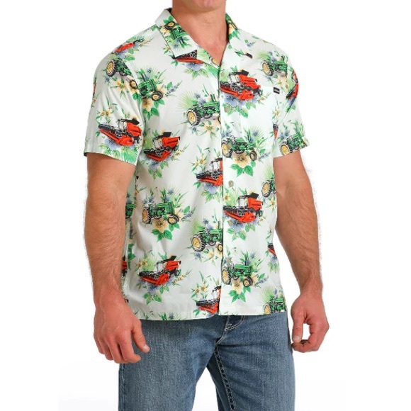 Cinch Other - Cinch men’s tractor print shirt size XXL